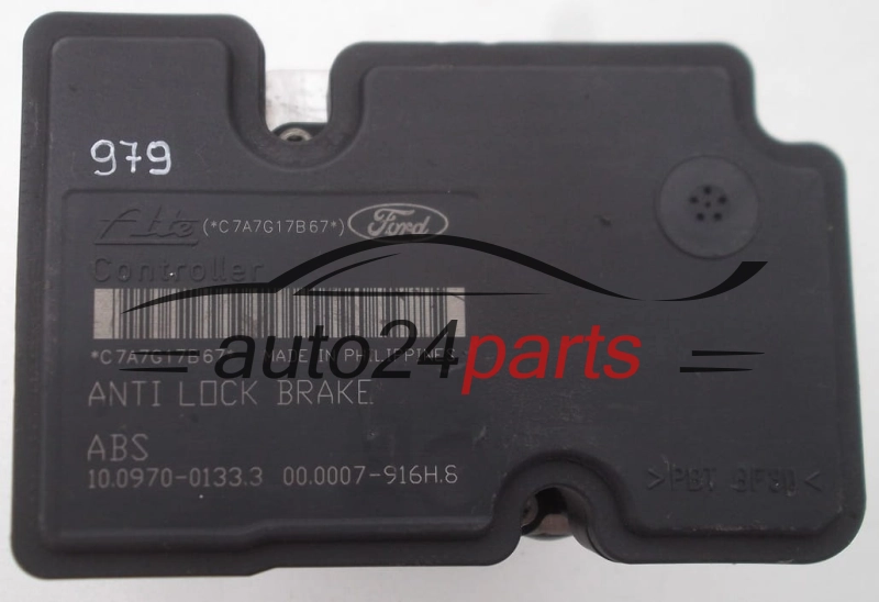 ABS CENTRALINA POMPA FORD FIESTA FoMoCo 4S61-2M110-CD,  ATE 10.0207-0103.4,  10.0970-0133.3