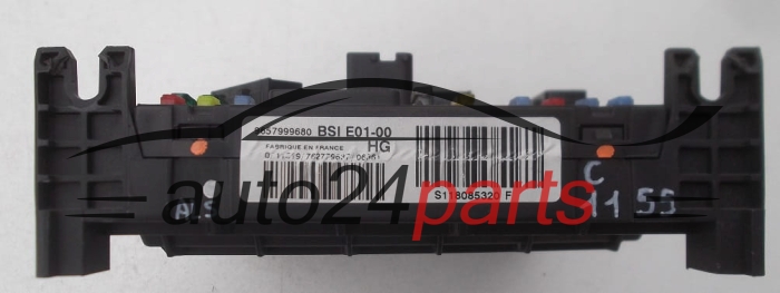 Centralina de comando do sistema confort  BSI CITROEN PEUGEOT SIEMENS S118085320 F