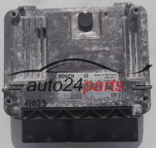 ECU CENTRALITA DE MOTOR SAAB 93 1.9 TID BOSCH 0 281 012 247, 0281012247, GM 55 558 457, 55558457