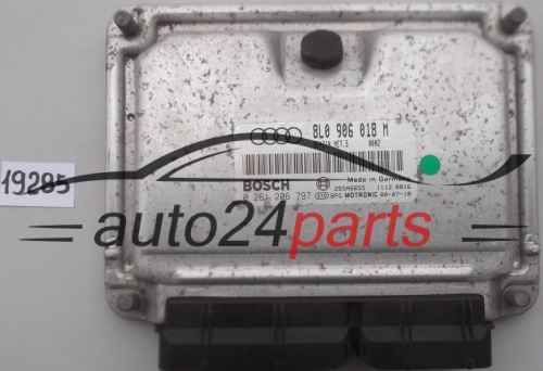 KOMPUTER STEROWNIK SILNIKA AUDI TT 1.8T 1.8 TURBO BAM 8L0906018M, 8L0 906 018 M, BOSCH 0261206797, 0 261 206 797 