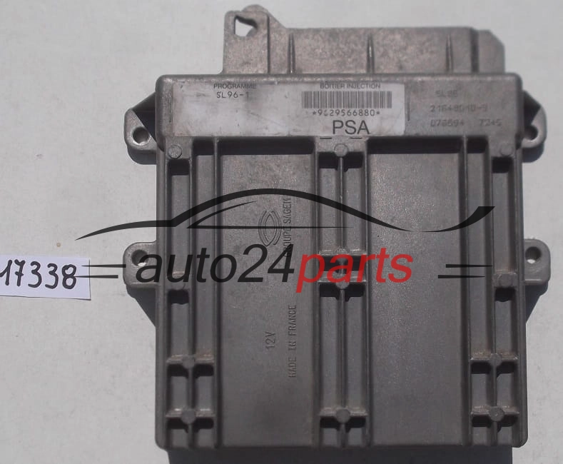 KOMPUTER STEROWNIK SILNIKA CITROEN PEUGEOT 1.8 SAGEM 21649010-3, 216490103, 9629566880, SL96-1