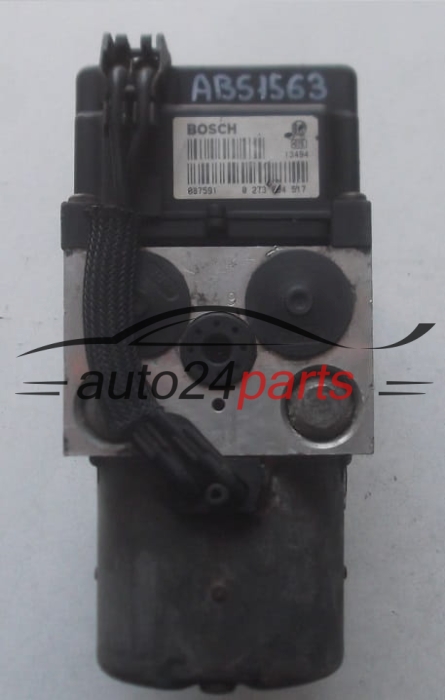 ABS CENTRALINA POMPA OPEL ASTRA BOSCH 0 265 220 584, 0265220584, 09 156 992 EL,  0 273 004 517