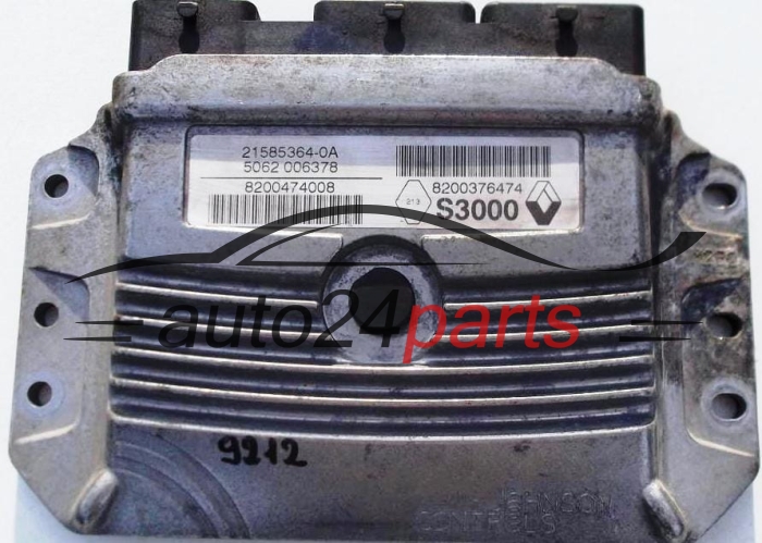 KOMPUTER STEROWNIK SILNIKA RENAULT MODUS 1.6 JOHNSON CONTROLS 21585364-0A