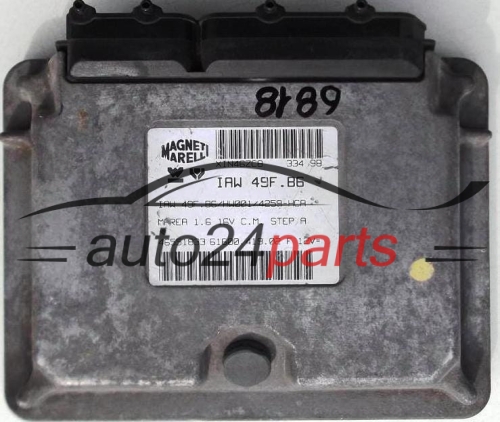 MOTORSTEUERGERÄT FIAT MAREA 1.6 16V IAW 49F.B6, IAW49FB6, 46551833, 61600.419.02 F, HW001 4259-HCA