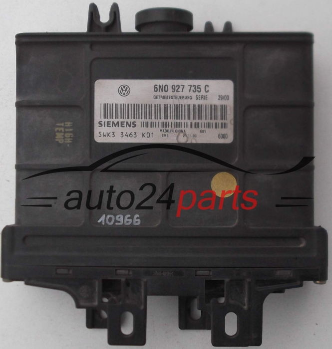 STEROWNIK SKRZYNI AUTOMATYCZNEJ VW VOLKSWAGEN LUPO 3L 1.2 TDI SIEMENS 5WK3 3463 K01, 5WK33463K01, 6N0 927 735 C, 6N0927735C