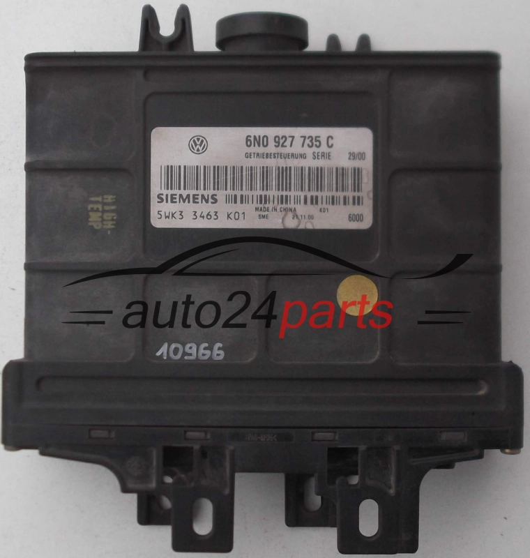 STEROWNIK SKRZYNI AUTOMATYCZNEJ VW VOLKSWAGEN LUPO 3L 1.2 TDI SIEMENS 5WK3 3463 K01, 5WK33463K01, 6N0 927 735 C, 6N0927735C