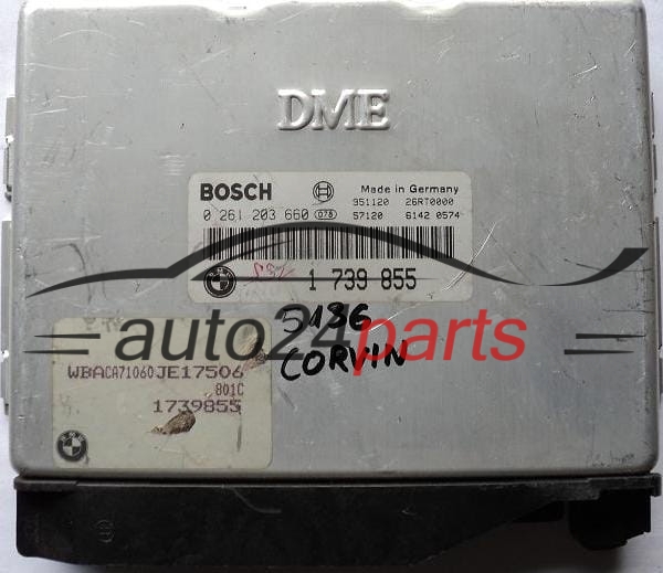 Μονάδα Ελέγχου Κινητήρα BMW 3 E36 316 BOSCH 0 261 203 660, 0261203660, 1 739 855, 1739855