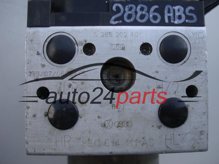 Αντλία αβς AUDI 8E0 614 111 AS, 8E0614111AS, 0 265 202 401, 0265202401