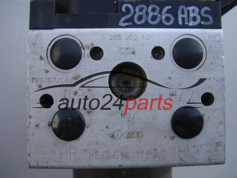 Αντλία αβς AUDI 8E0 614 111 AS, 8E0614111AS, 0 265 202 401, 0265202401