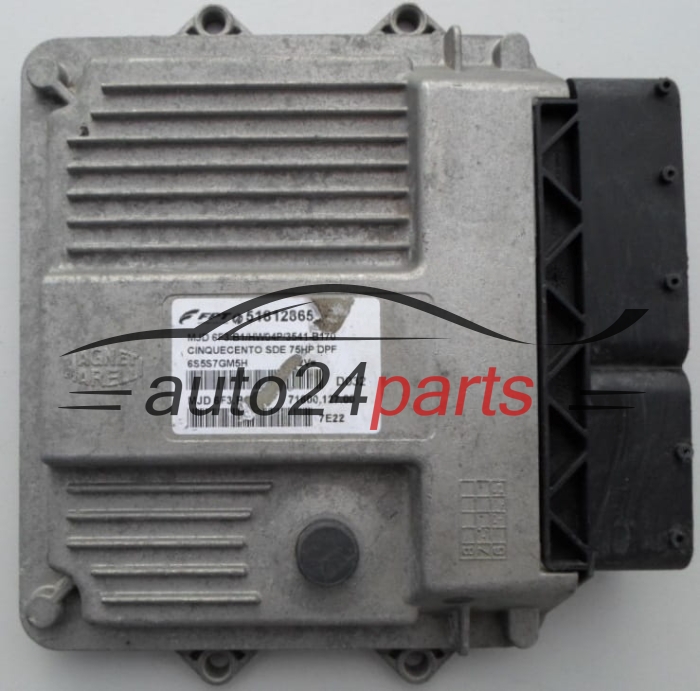 Μονάδα Ελέγχου Κινητήρα FIAT 500 1.3 JTD MAGNETI MARELLI MJD 6F3.B1,  FGP 51812865, 71600.127.00