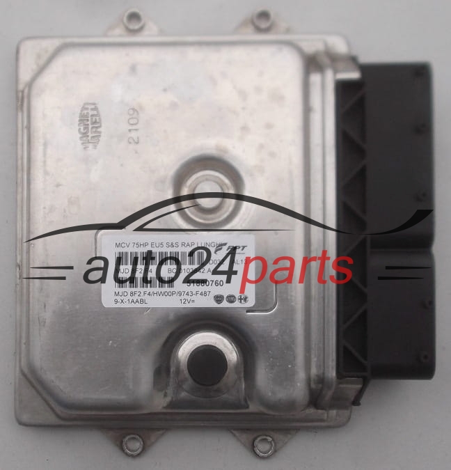 Μονάδα Ελέγχου Κινητήρα FIAT FIORINO 1.3 MAGNETI MARELLI MJD 8F2.F4, FPT 51880760