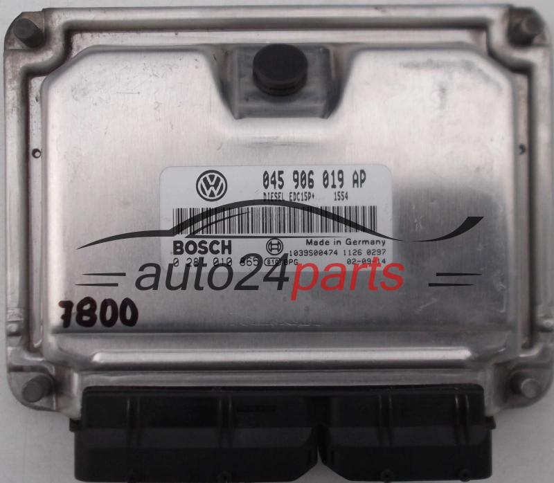KOMPUTER STEROWNIK SILNIKA VW VOLKSWAGEN POLO 1.4 TDI AMF 045906019AP