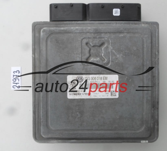 VW VOLKSWAGEN PASSAT 2.0 TDI 03G 906 018 EM, 03G906018EM, SIEMENS VDO 5WP45562, DIESEL SIMOS PPD1.2