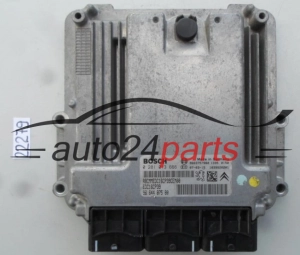 CENTRALINA DO MOTORE CITROEN PEUGEOT 2.2 HDI BOSCH 0 281 013 666, 0281013666, 96 644 875 80, 9664487580