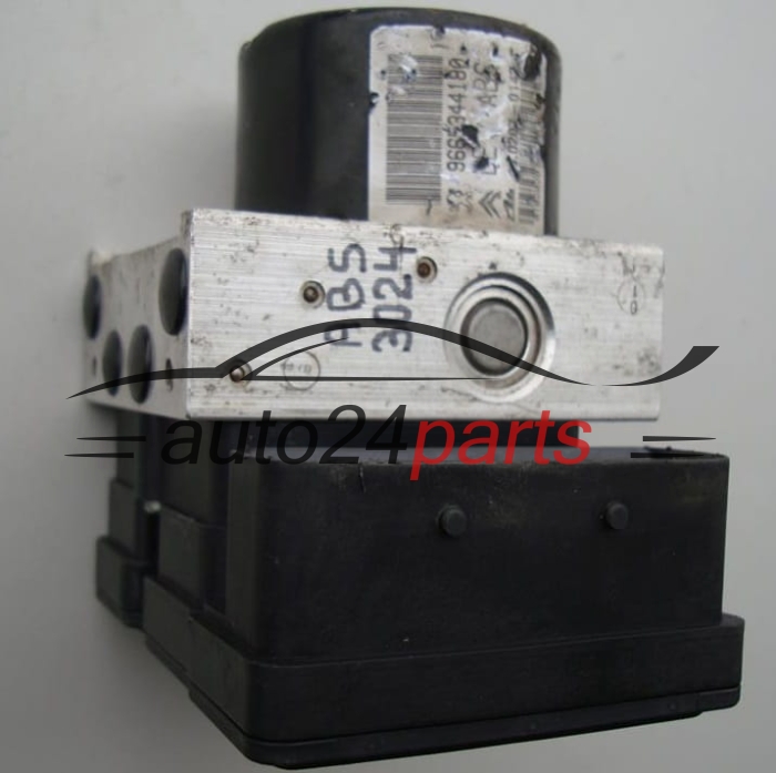 POMPE HYDRAULIQUE ET CALCULATEUR d'ABS CITROEN PEUGEOT 9665344180, 10.0207-0142.4, 10020701424, 10.0970-1153.3, 10097011533