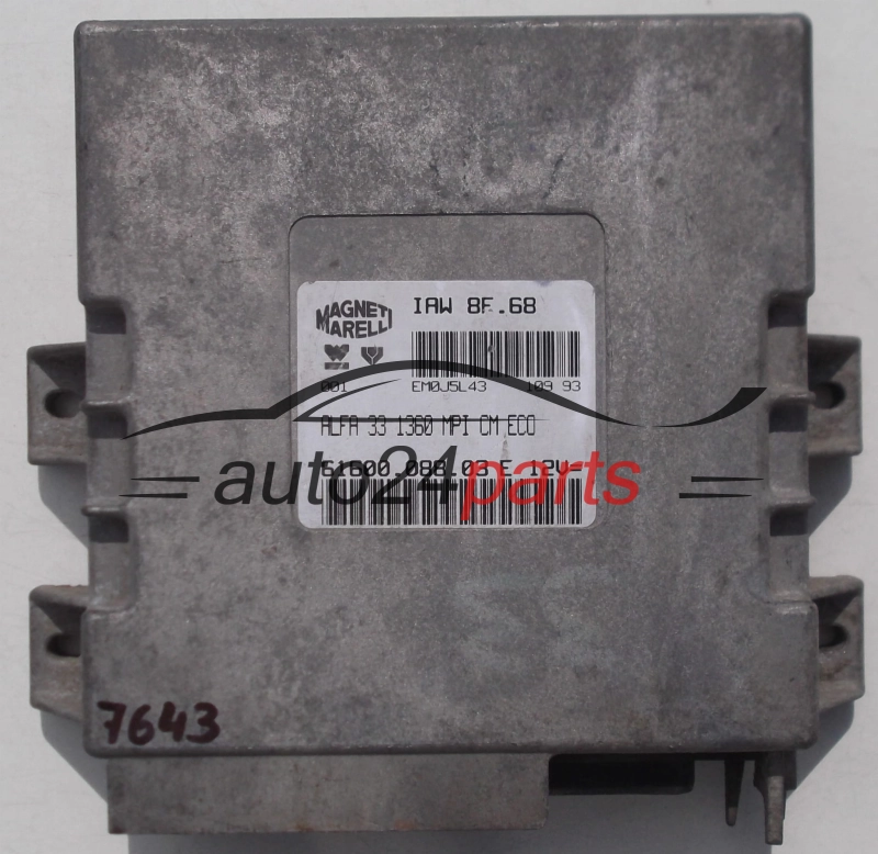 calculateur moteur pour alfa romeo 33 1.7
