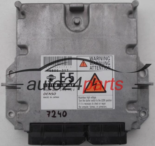KOMPUTER STEROWNIK SILNIKA NISSAN PRIMERA 2.2 TDCI MB275800-3173, MB2758003173, B371M AW46A, B371MAW46A - 7240