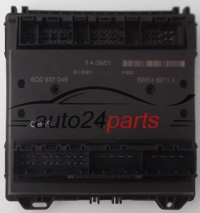 COMFORT CONTROL MODULE VOLKSWAGEN SEAT SKODA 6Q0 937 049, 6Q0937049, SIEMENS 5WK4 8211A, 5WK48211A