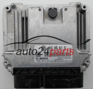 ECU ENGINE CONTROLLER  SEAT LEON 1.9 TDI BOSCH 0 281 014 422, 0281014422, 03G 906 021 SC, 03G906021SC, 03G906021AN, EDC16U34 