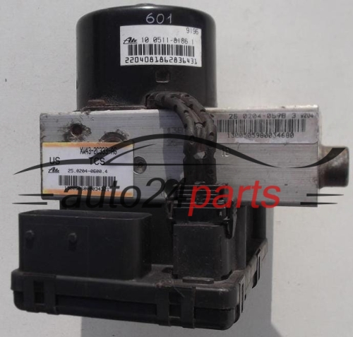 ABS JAGUAR S-TYPE XW43-2C333-AG, XW432C333AG, 25.0204-0600.4, 25020406004, XW43-2C219-AE, XW432C219AE 