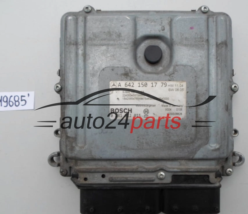 KOMPUTER STEROWNIK SILNIKA MERCEDES W164 ML280 280 CDI BOSCH 0281012015, 0 281 012 015, A6421501779, A 642 150 17 79