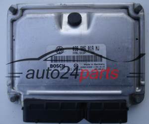 ECU CENTRALITA DE MOTOR VOLKSWAGEN SEAT IBIZA 1.9 TDI BOSCH 0 281 011 823, 0281011823, 038 906 019 NJ, 038906019NJ, EDC15P+ 