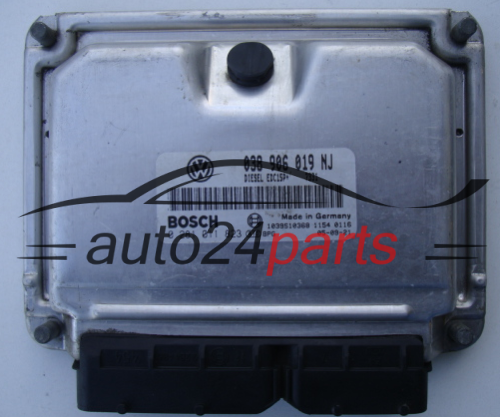 VOLKSWAGEN SEAT IBIZA 1.9 TDI BOSCH 0 281 011 823, 0281011823, 038 906 019 NJ, 038906019NJ, EDC15P+
