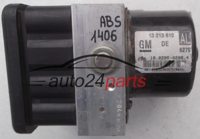 ABS CENTRALINA POMPA OPEL ASTRA H ZAFIRA B GM 13 213 610 AL, 13213610 ATE 10.0206-0206.4, 10020602064, 10.0960-0539.3, 10096005393