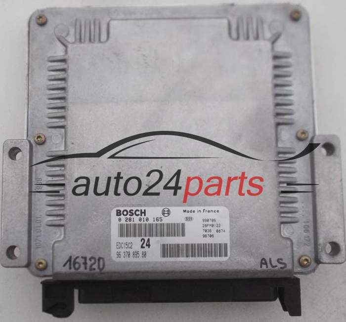 Μονάδα Ελέγχου Κινητήρα CITROEN XANTIA PEUGEOT 406 2.0 HDI BOSCH 0 281 010 165