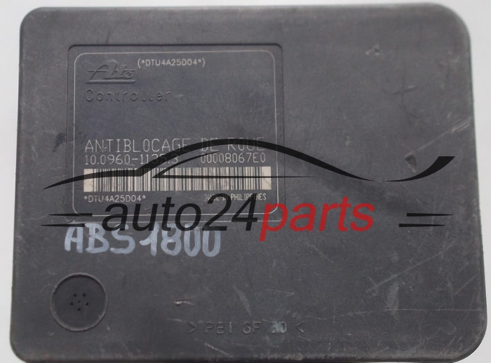 ABS CENTRALINA POMPA PEUGEOT 206 9650222880, ATE 10.0206-0118.4, , 10.0960-1135.3