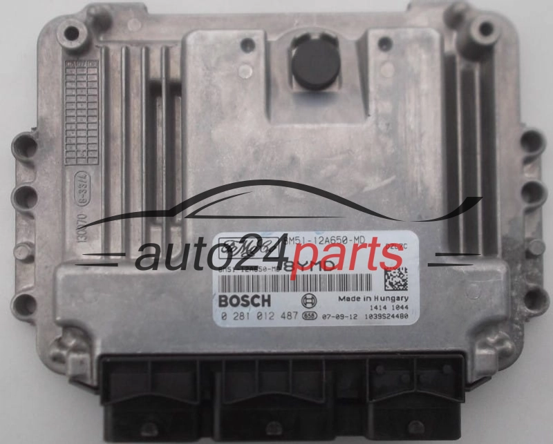 Centralina do motore FORD FOCUS 1.6 TDCI BOSCH 0 281 012 487, FoMoCo 8M51-12A650-MD