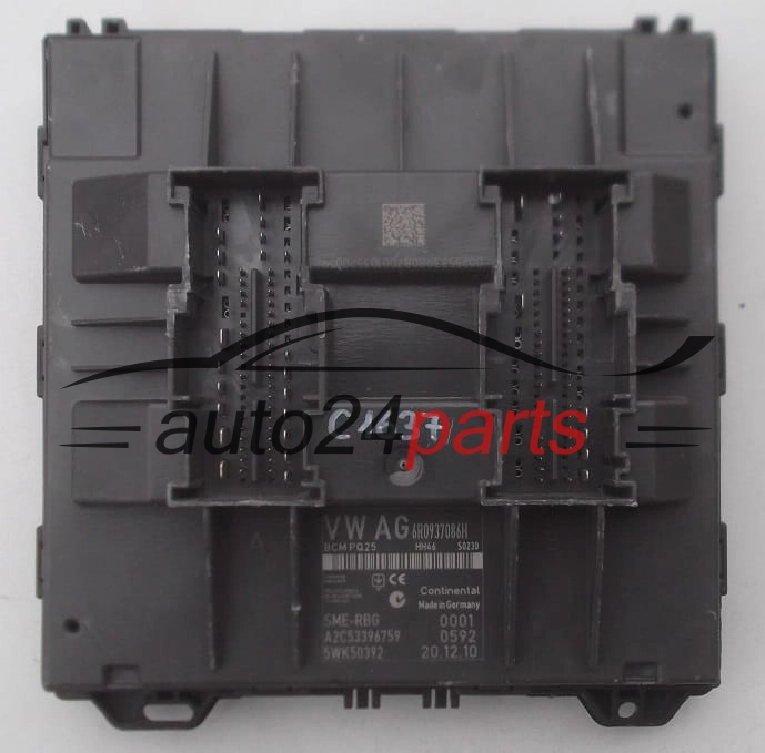 COMFORT CONTROL MODULE VW VOLKSWAGEN SEAT 6R0937086H, 5WK50392, A2C53396759