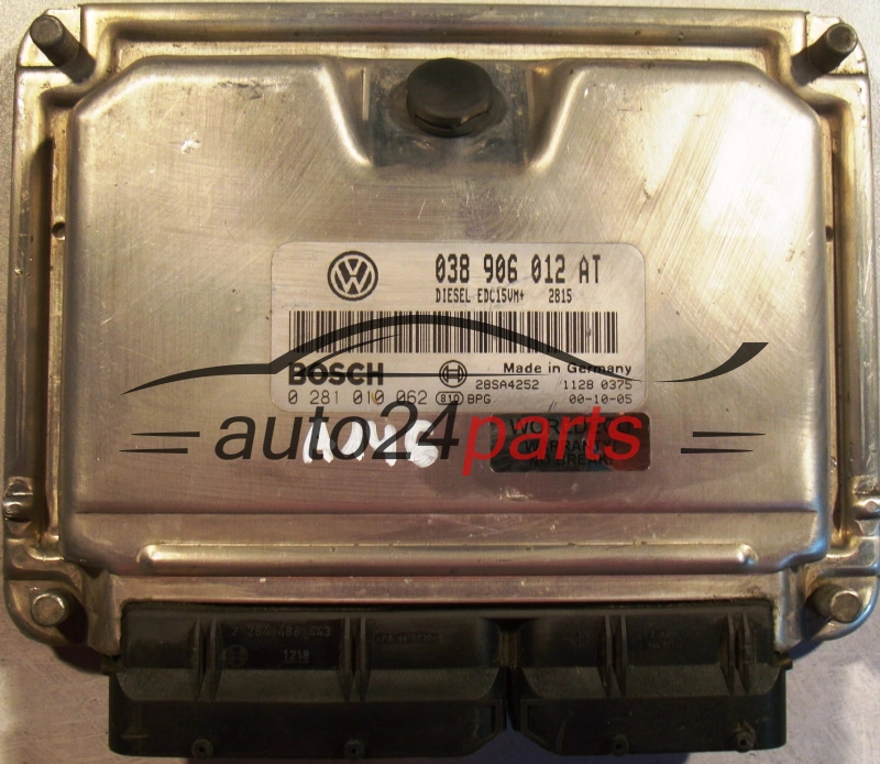 ΜΟΝΑΔΑ ΕΛΕΓΧΟΥ ΚΙΝΗΤΗΡΑ SEAT LEON 1.9 TDI ASV  038906012AT, BOSCH 0281010062