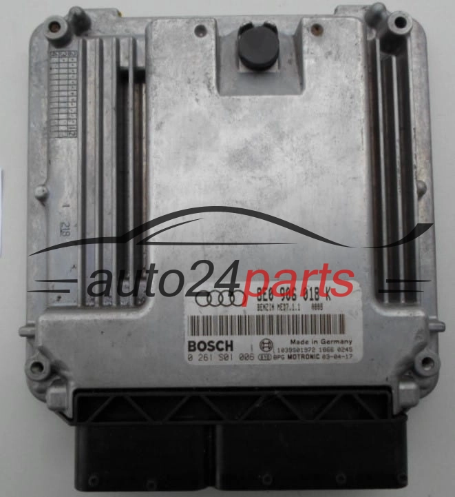 ECU CENTRALITA DE MOTOR AUDI A4 2.0 FSI BOSCH 0 261 S01 006, 8E0 906 018 K