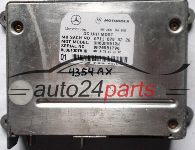 MODULE BLUETOOTH TELEPHONE MERCEDES