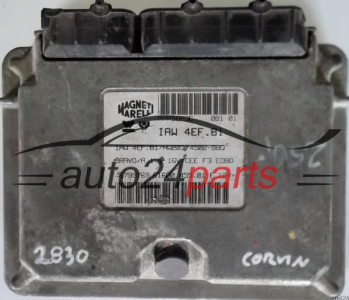 ECU ENGINE CONTROLLER FIAT BRAVA BRAVO 1.6 46799769 61600.455.01 F 6160045501 IAW4EF.B1, IAW4EF.B1, IAW 4EF.B1/HW203/4502-DBQ 