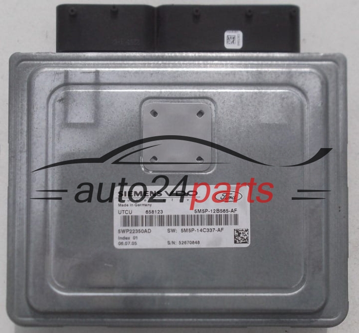 Μονάδα Ελέγχου Κινητήρα FORD FOCUS 1.6 SIEMENS 5WP22350AD, 5M5P-12B565-AF