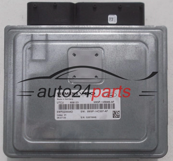 Μονάδα Ελέγχου Κινητήρα FORD FOCUS 1.6 SIEMENS 5WP22350AD, 5M5P-12B565-AF