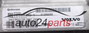 MOTORSTEUERGERÄT ECU STEUERGERÄT  VOLVO  CONTINENTAL 5WS40489D-T,  31269095