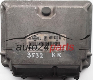 ECU ENGINE CONTROLLER VW VOLKSWAGEN GOLF BORA 2.0 06A906018ED, 06A 906 018 ED, BOSCH 0261206322, 0 261 206 322 