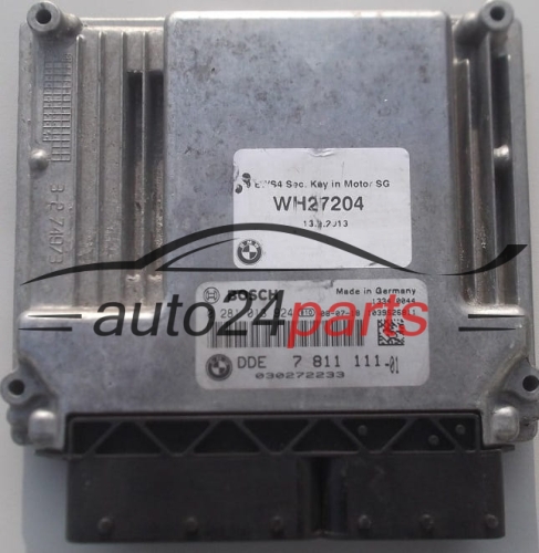 CENTRALINA DO MOTORE BMW X3 2.0 BOSCH 0 281 013 924,  DDE 7 811 111