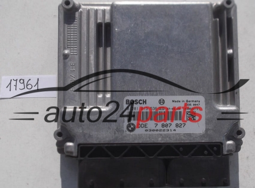 KOMPUTER STEROWNIK SILNIKA BMW 3 BOSCH 0 281 013 536, DDE 7 807 827