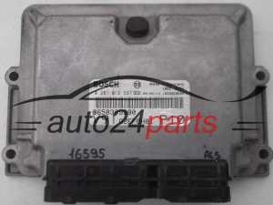 CENTRALINA DO MOTORE FIAT DUCATO 2.0 JTD BOSCH 0 281 012 597, 0281012597, 9658309980, 1039S09594