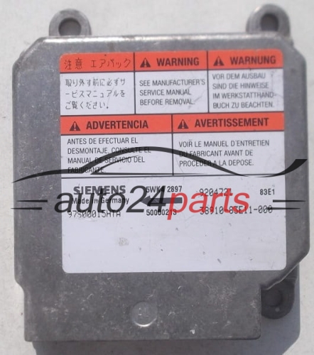 CENTRALITA AIRBAG MÓDULO DE CONTROL OPEL AGILA SIEMENS 5WK4 2897