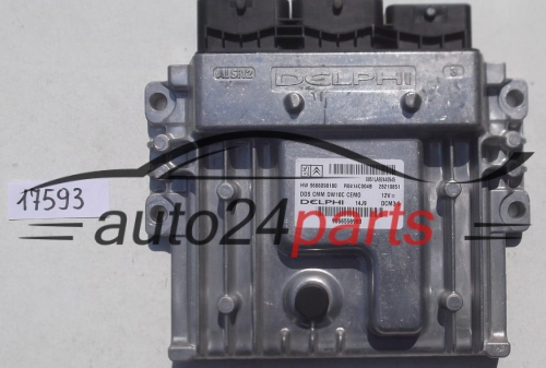 KOMPUTER STEROWNIK SILNIKA CITROEN PEUGEOT 2.0 HDI 28210851, R0414C004B, HW 9666098180, DCM3.5