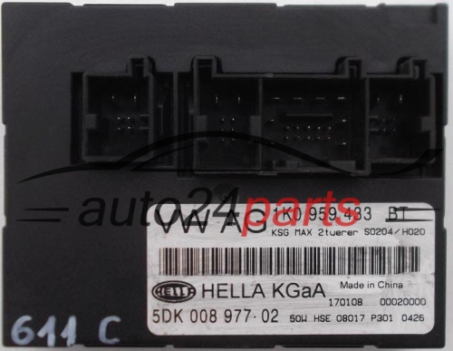 CENTRALITA DE CONFORT VW VOLKSWAGEN TOURAN, HELLA 1K0 959 433 BT