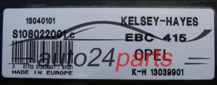 ABS POMPA CENTRALINA OPEL VECTRA B KELSEY-HAYES 13039901, S108022001 C