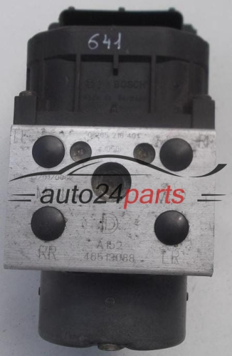 ABS POMPA I STEROWNIK ALFA ROMEO 156 BOSCH 0 265 216 401,  46513088