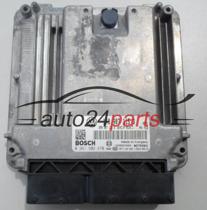 KOMPUTER STEROWNIK SILNIKA VW VOLKSWAGEN GOLF 2.0 T BOSCH 0 261 S02 470, 0261S02470, 1K0 907 115 Q, 1K0907115Q