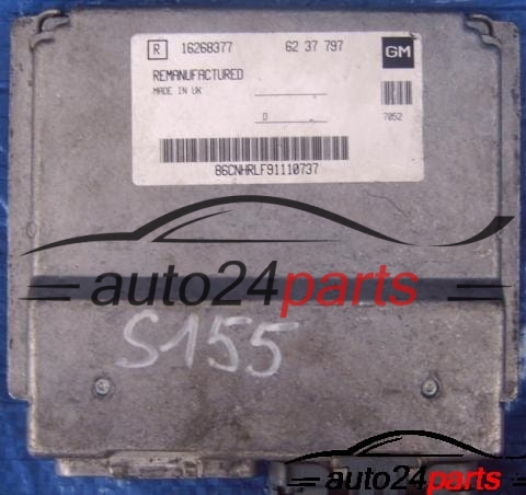 MOTORSTEUERGERÄT ECU STEUERGERAT OPEL ASTRA G 1.6 X16SZR 16268377